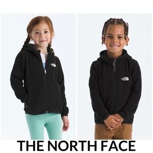 The North Face Kids Black Full-Zip Hoodie 4T